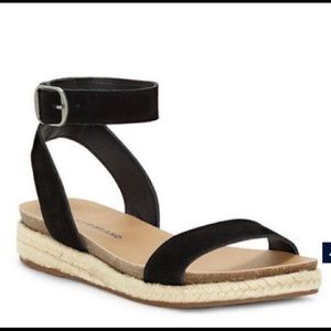Lucky Brand Garston Leather Espadrille Sandal